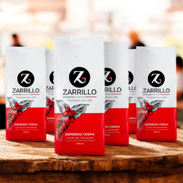 Zarrillo Espresso Crema 6x 1kg - Caffè da Macinare